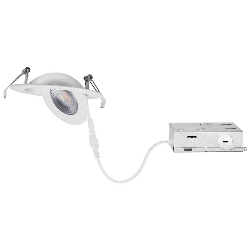 62393 RECESSED LED LAMP 4” 9W 120V CCT ADJ 2700/3000/3500/4000/5000K 650LMS DIM