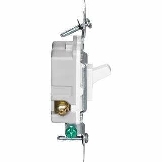 Switch Sencillo 3 Way 15Amp 120 Blanco 663WG