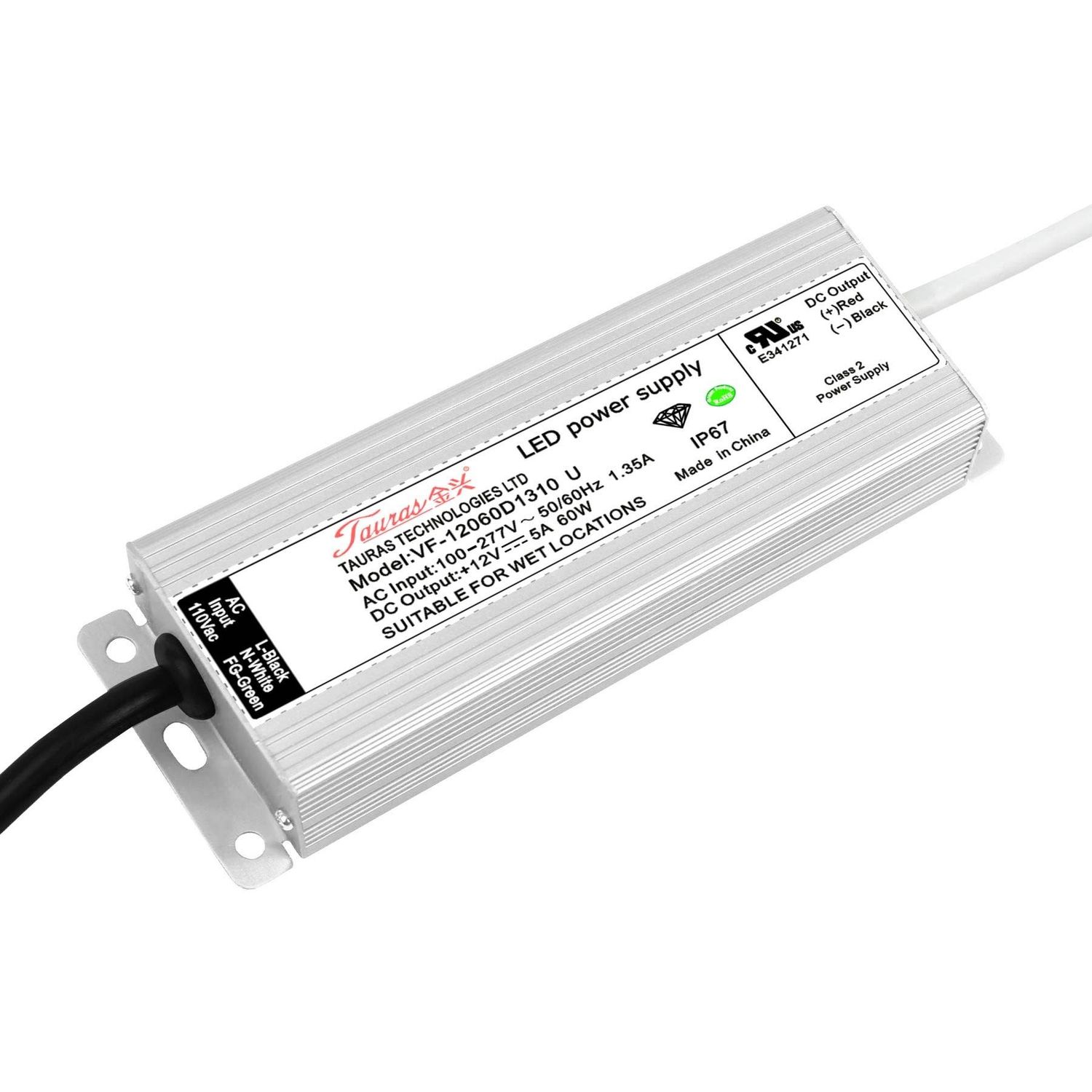 VF-12060D1310 DRIVER 12V 60W IP67