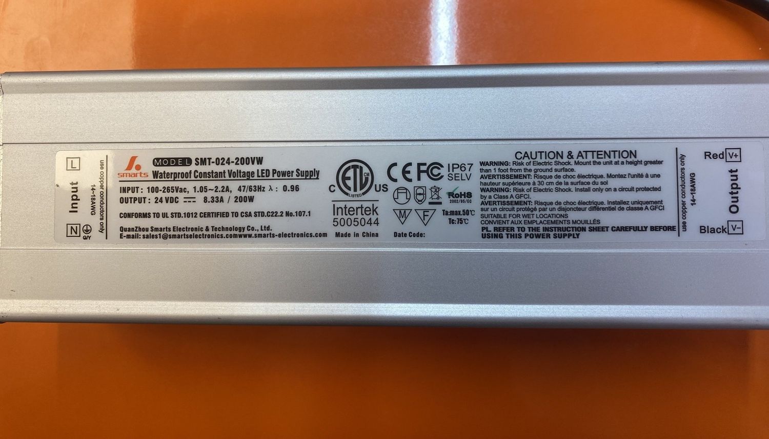 SMT-024-200VW 200W 24VDC 100-265V 24V