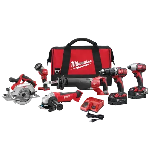 M18 Cordless 6-Tool Combo Kit 2696-26