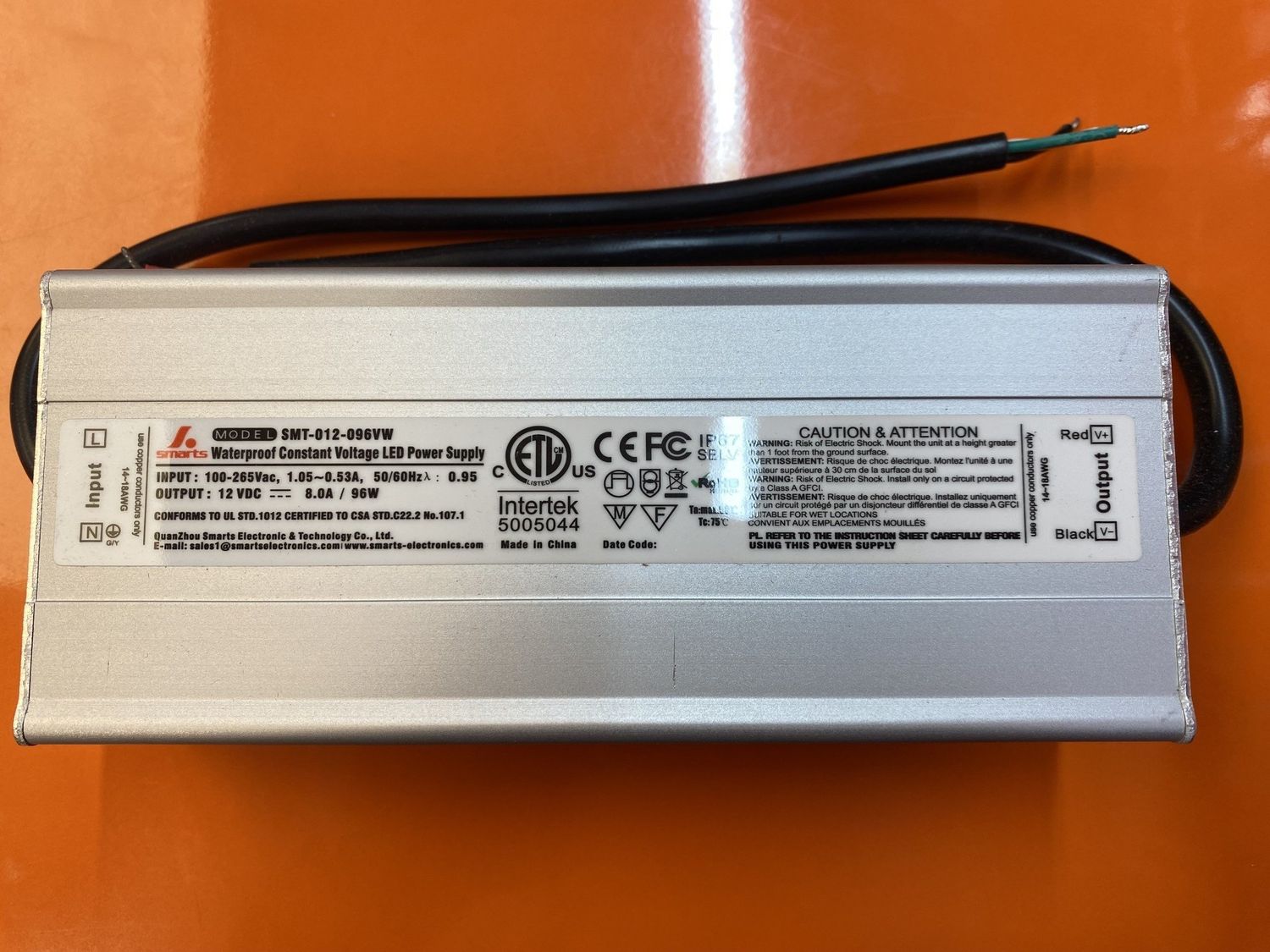 SMT-012-096VW DRIVER 12V 100W