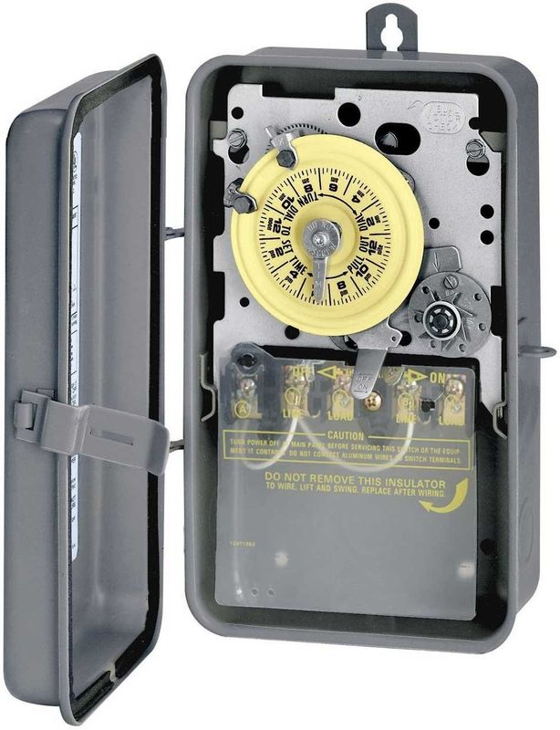 TIMMER MECANICO CAJA METAL 240V 40A / T104