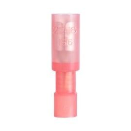 #22-#18 AWG (0.8 mm²) Fully-Insulated Bullet Splice (0.156&quot; Tab) - Female / 21-161F