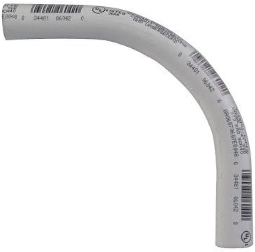 CURVA PVC  3/4&quot; GRIS SCH40 (CANTEX USA)