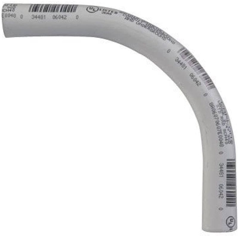 CURVA PVC  3/4&quot; GRIS SCH40 (CANTEX USA)