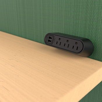 WSPC320BK DESKTOP POWER CENTER TABLE BOX