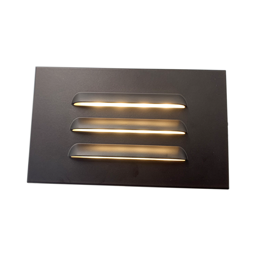 STEP LIGHT LBA073-CCT-CORB SL073ORB3C90 (3CCT CHANGEABLE) LED STEP LIGHT 120V 3CCT ORB 3W