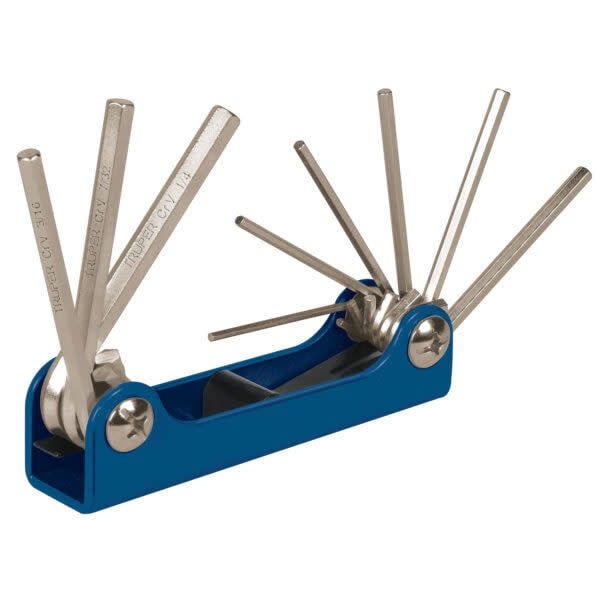 KEY 8PC FOLDING HEX METRIC - ON 702631 / 15563