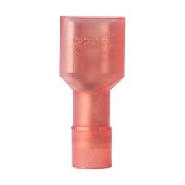 Disconnect Female Fully Insulated .25&quot; Tab 22-16 AWG Red; 15/Clam 5 Clams/Master/ 15-151FF
