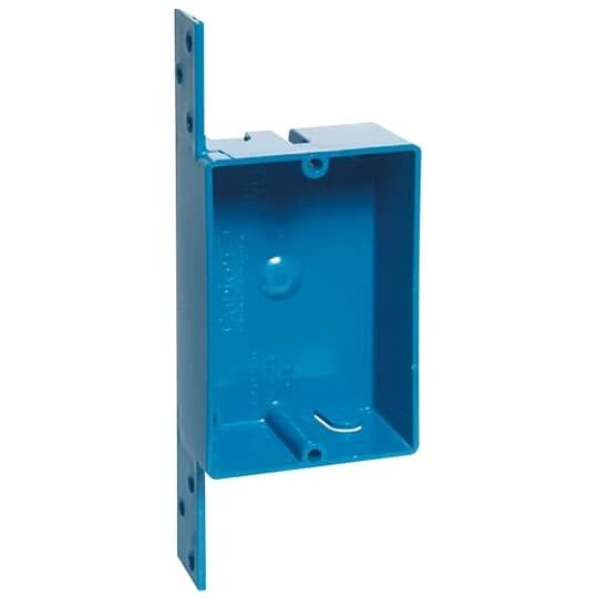 B108B-UPC 1 GANGA 3 5/8&quot; X 2 3/8&quot; X 1 1/4&quot; DEEP BLUE CAJA PVC GYPSUM BOARD