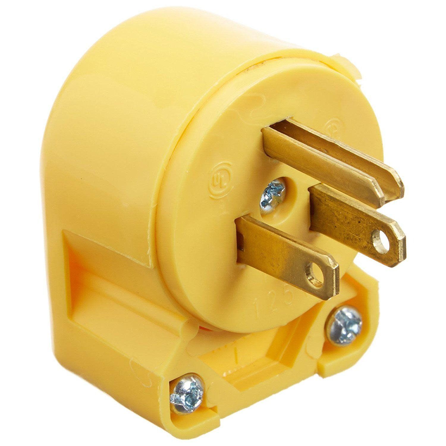 ENCHUFE ANGULO GRD 15A/125V YLLW 4867AN
