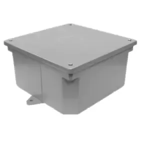 JUNCTION BOX PVC GRIS 4X4X4