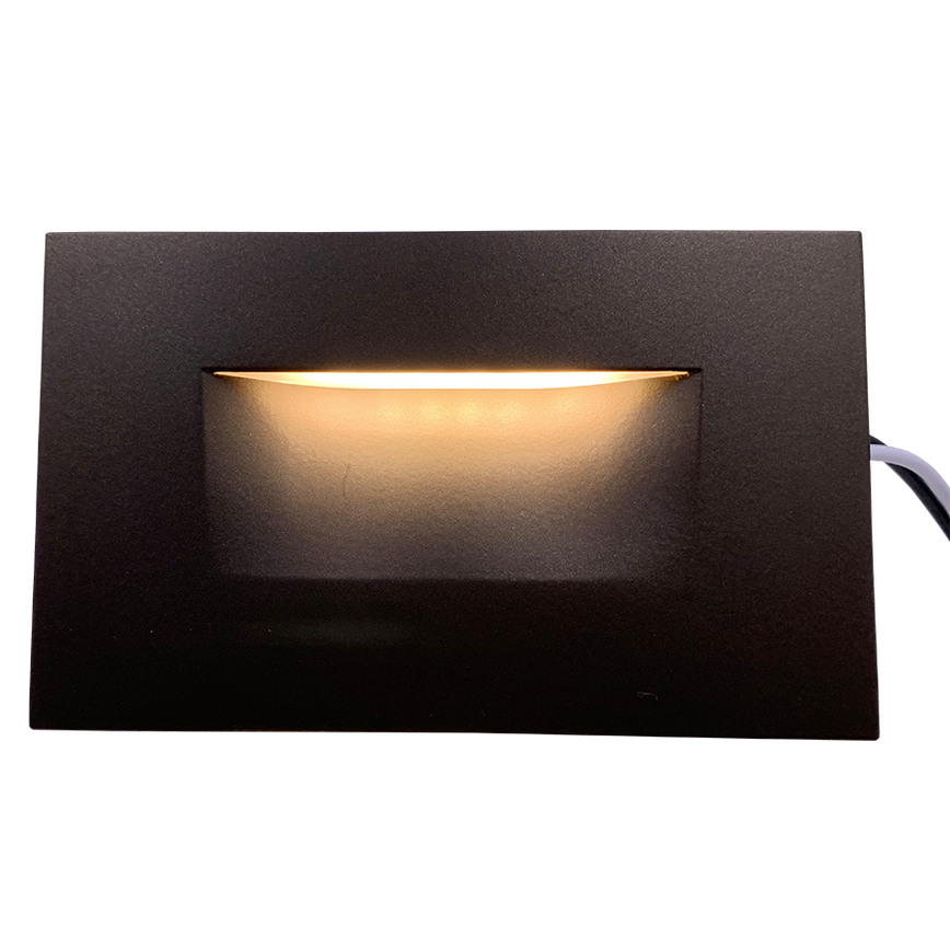 STEP LIGHT LBA300-CCT-CORB 0300-3CORB LED STEP LIGHT 120V 3CCT ORB 3W (C-FOX-0300-3CORB)