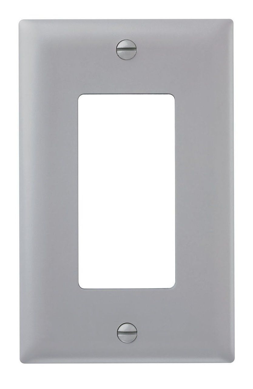 PLACA DECORA 1-DEVICE GRAY- C 2151GY- TP26GRY