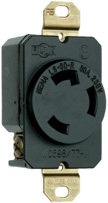 PASS &amp; SEYMOUR TWIST LOCK RECEPTACLE 30A 250V (L630R)
