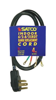 RABIZA ESTUFA 10/4 - 50AMP/250V 4FT / 93-5033