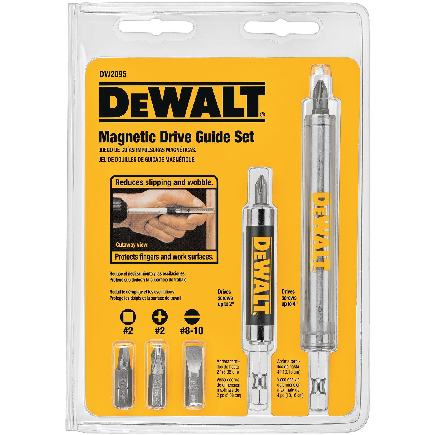DW2095 7PCS MAGNETIC DRIVE SET