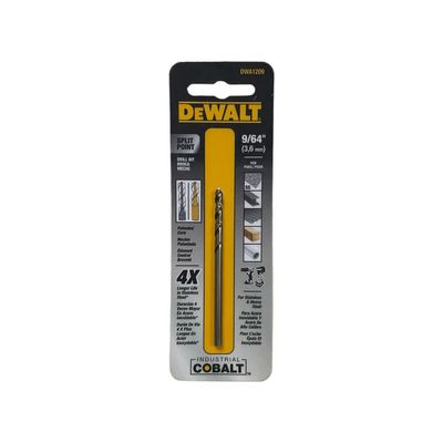 BD-DWA1209G/BARRENA PARA METAL, 9/64&quot; DE COBALTO, SPLIT POINT