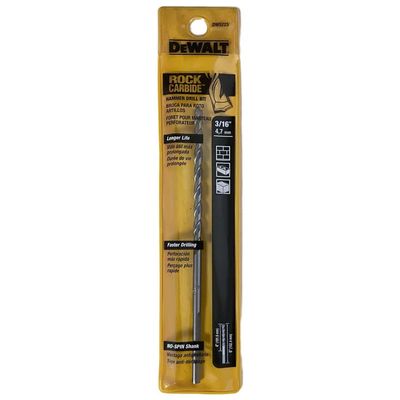 BD-DW5223Y/ BARRENA PARA CEMENTO, 3/16&quot; X 6&quot; DE CARBURO