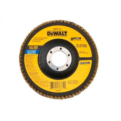 BD-DW8307/ DISCO PULID. C/LIJA 4 1/2&quot; X 7/8&quot; 40 GRIT