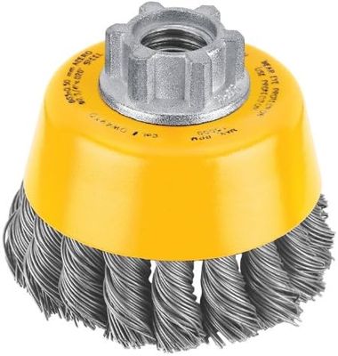 BD-DW4910/ CEPILLO ALAMBRE TRENZADO TIPO VASO 3&quot;