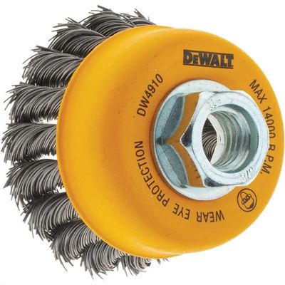 BD-DW4910/ CEPILLO ALAMBRE TRENZADO TIPO VASO 3&quot;