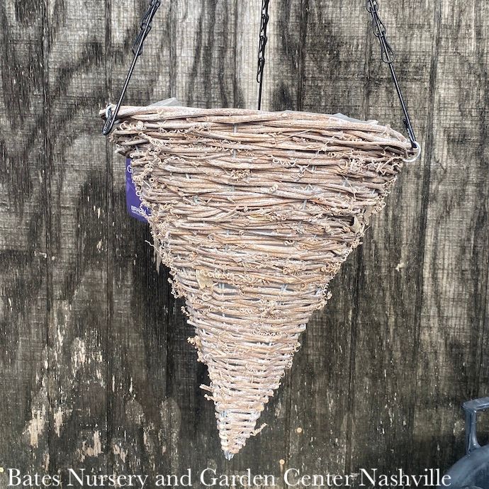 12HB Cone Hanging Basket Grapevine (Basket Only)
