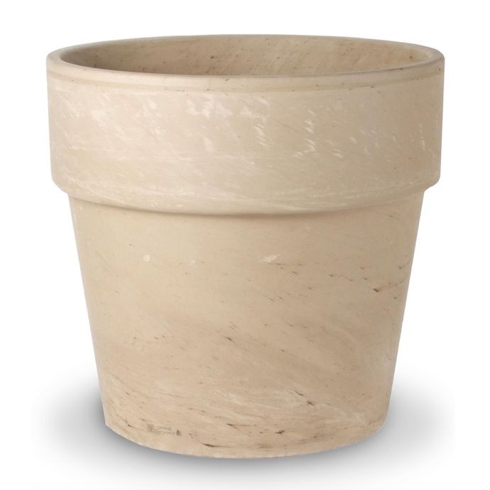Pot Calima 14" Granite Marble Clay / Terracotta