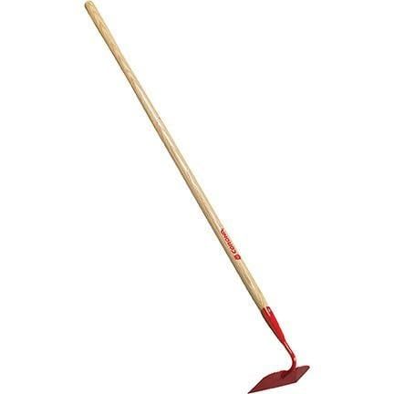 Corona Garden Hoe Red Metal &amp; Long Wood Handle