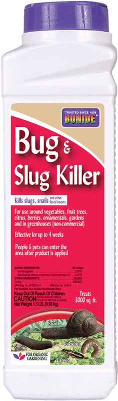 Bug &amp; Slug Killer 1.5Lb Insecticide Bonide