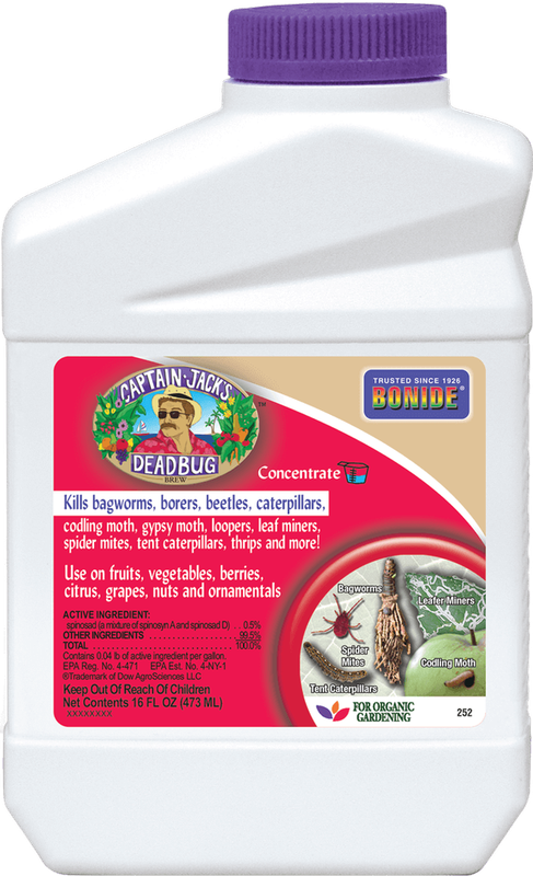 Captain Jack&#39;s Dead Bug Brew 1Pt Concentrate Insecticide Bonide