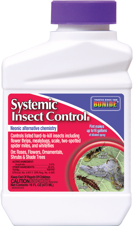 Liquid Systemic Insect Control 1Pt Concentrate Bonide