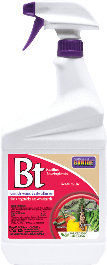 BT Thuricide 1Qt RTU Insecticide Bonide