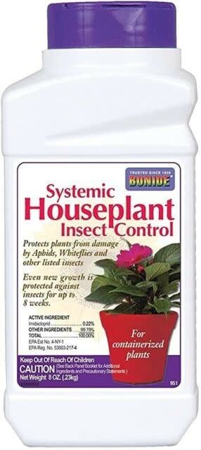 Systemic Houseplant 8oz Granules Insecticide Bonide
