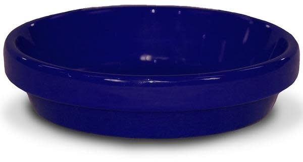 Saucer 6" Glazed Cobalt Blue