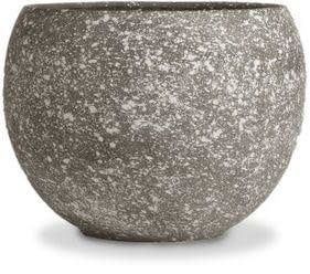 Pot Luna Sphere /Bowl 9&quot; Dark Speckle /Terracotta