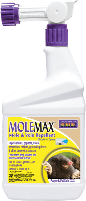 MoleMax Mole/Vole Repellent 1Qt RTS Bonide