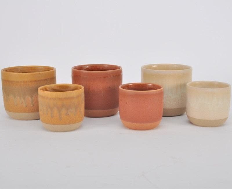 Pot Santa Fe Straight Sided Sml 4x4 Asst