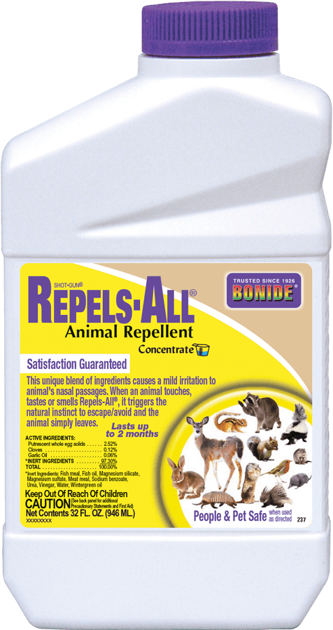 Repels-All Animal Repellent 1Qt Concentrate Bonide