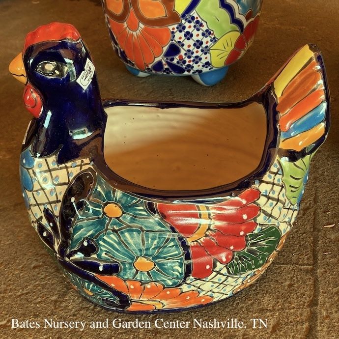 Pot Chicken Lrg 11x12 Talavera