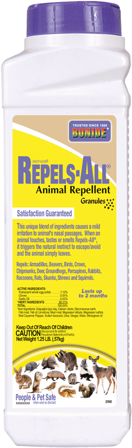 Repels-All Animal Repellent 1.25Lb Granules Bonide