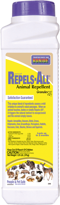 Repels-All Animal Repellent 1.25Lb Granules Bonide
