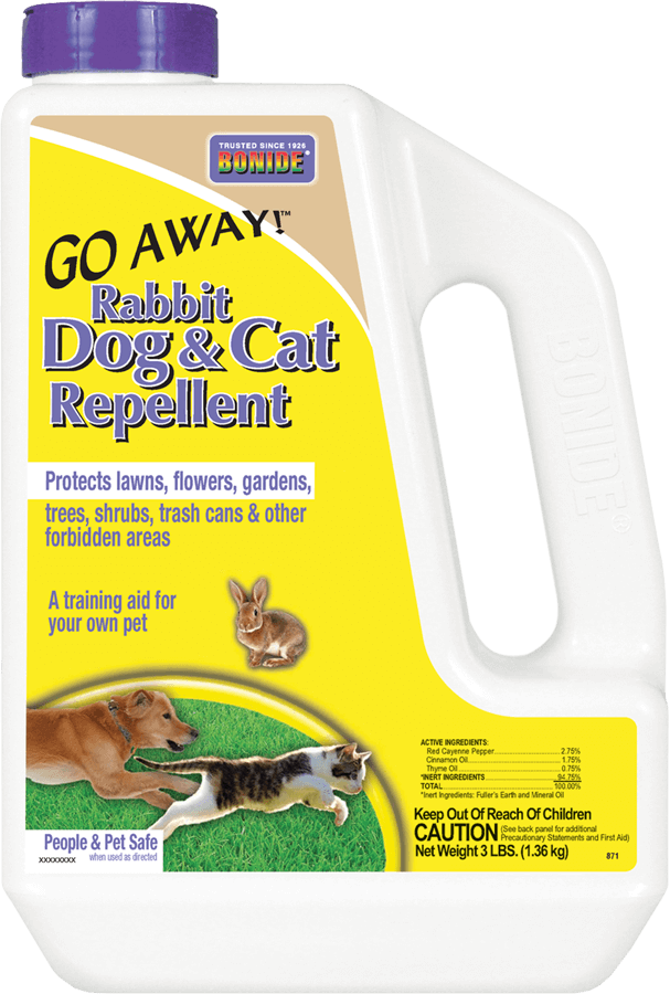 Go Away Rabbit Dog &amp; Cat Repellent 3Lb Granules Bonide
