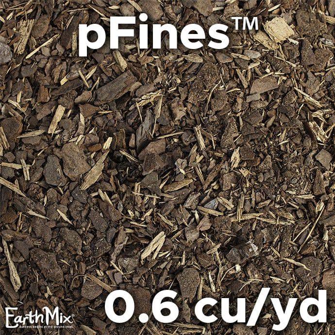 MINI BULK EarthMix® pFines™ Finely Ground Pine Bark / .6 cu yd (1 Product Type Per Delivery)