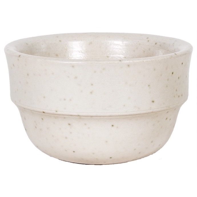 Pot/Low Bowl Highland w/Wide Collar Sml 6x3 Asst Made in USA