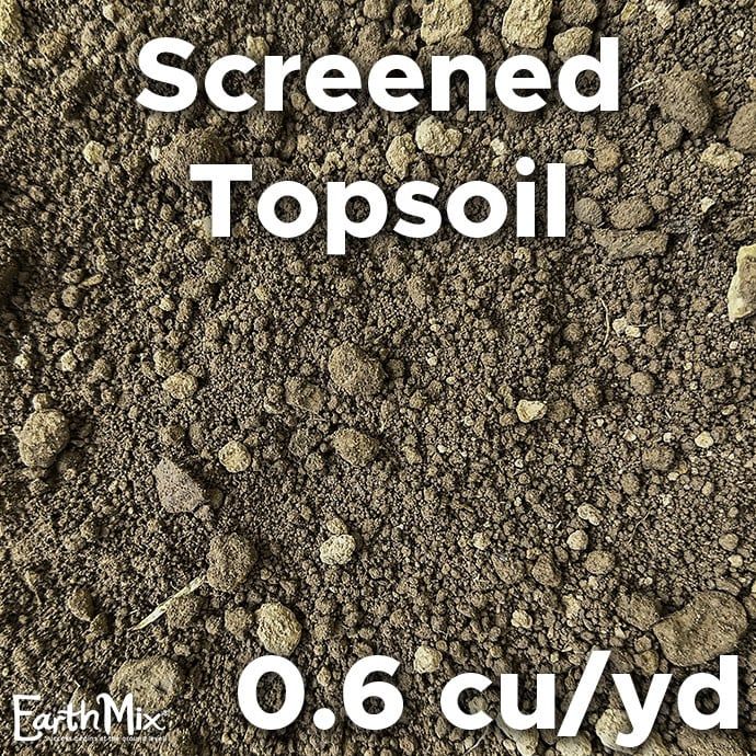 MINI BULK EarthMix® Screened Topsoil/ .6 cu yd (1 Product Type Per Delivery)