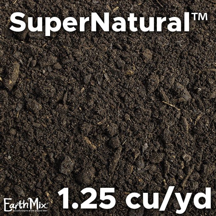 BULK EarthMix® SuperNatural™ Organic Compost / 1.25 cu yd (1 Product Type Per Delivery)