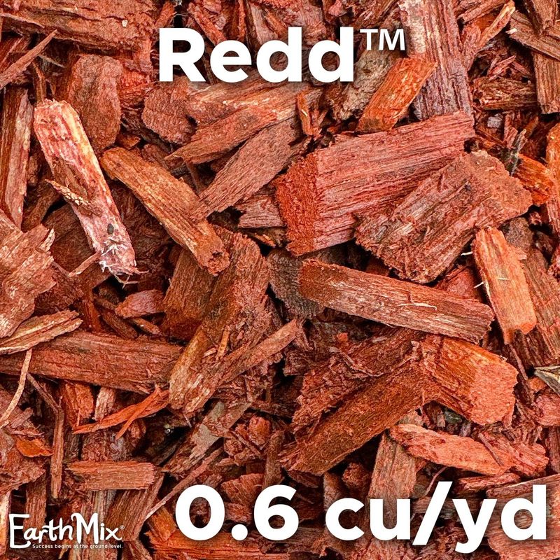 MINI BULK EarthMix® Redd™ Hardwood Mulch / .6 cu yd (1 Product Type Per Delivery)
