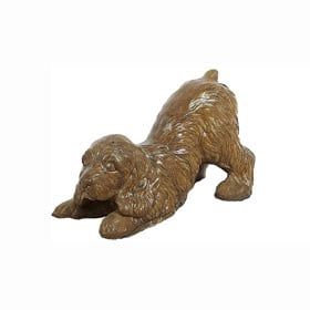 Statuary Small Dog Butt Up 5x4x8
